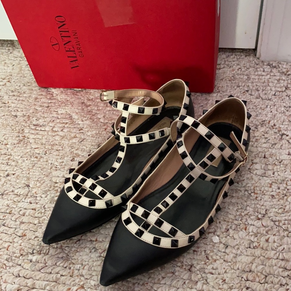 Valentino Rockstud Flats